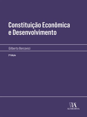 cover image of Constituição Econômica e Desenvolvimento